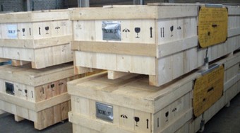 Packing in fumigated ISPM 15 wooden cases and crates.JPG